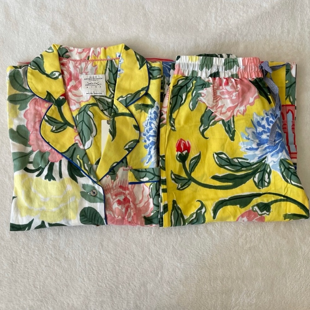 Anthropologie Lil Sire Tigresa pajama set